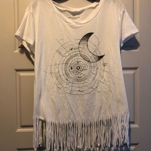 American Eagle Fringe Tee